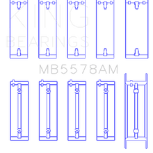 King Engine Bearings Main Bearing Set For B.M.W 318 - MB5578AM