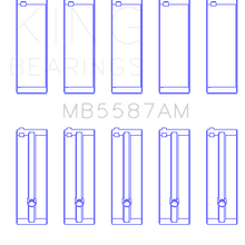 King Engine Bearings MAIN BEARING SET For SUZUKI G15A, G16A/B (SUZUKI G15A, G16A/B) - MB5587AM0.5