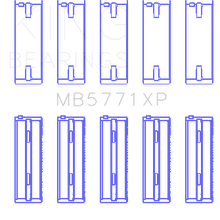 King Engine Bearings Main Bearing Set For Hyundai G4Kf - MB5771XP