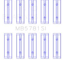 King Engine Bearings Main Bearing Set For Nissan Mr18De, Mr20De Renault M4R 700/01/04 - MB5781SI