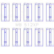 King Engine Bearings MAIN BEARING SET For FORD BDA (FORD BDA) - MB 512XP 020