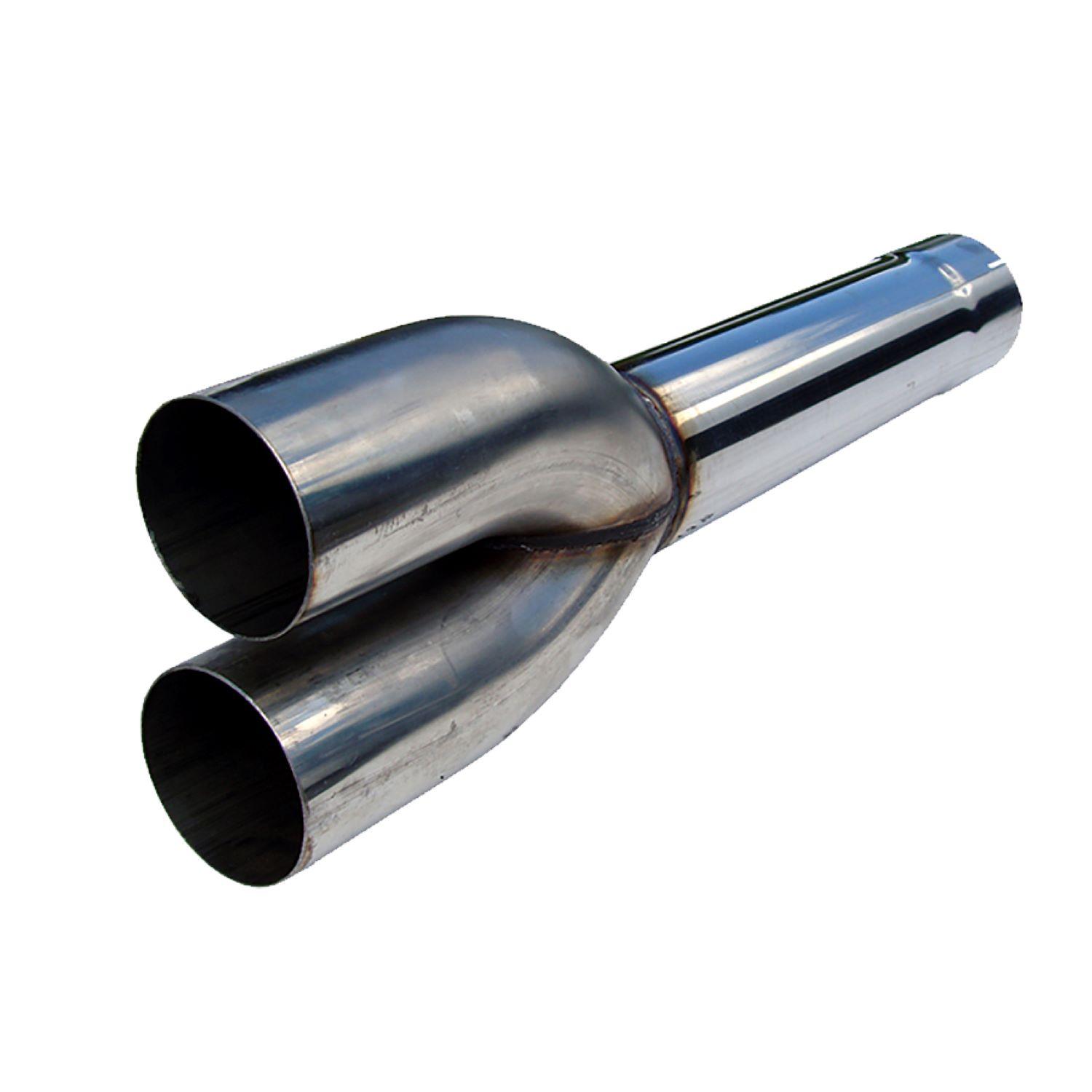 MBRP Dual Muffler Bypass 4In. Inlet/Outlet 27.5In. Overall. T409 - MDDS927