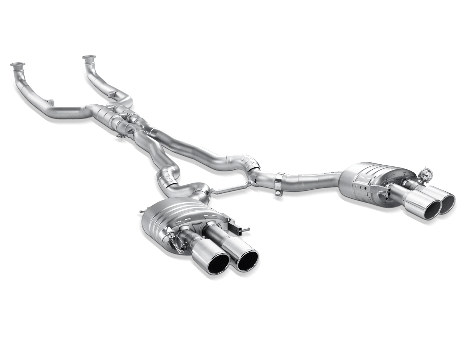 Akrapovic 2011-2017 BMW Evolution Line (Titanium). (2012-2016 M5) - ME-BM/T/4
