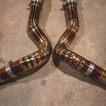 Valvetronic Designs 2015-2024 Mercedes W205 C 63 4.0L, Full Exhaust System, Grade 5 Titanium Bespoke OEM Style Valvetronic Tips - MER.W205.C63.VSES.FF.TI