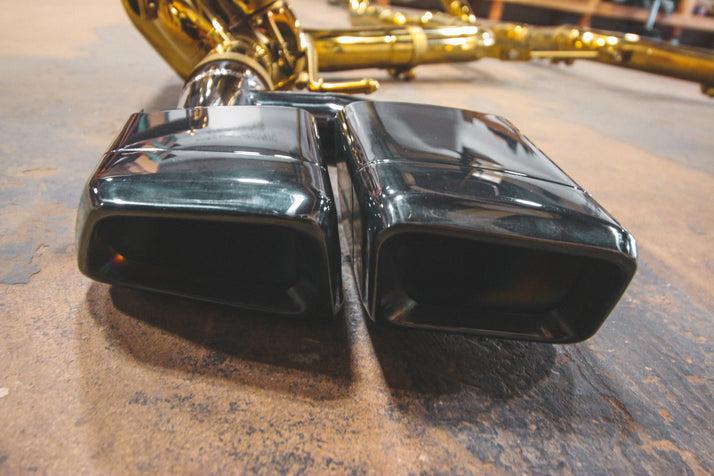 Valvetronic Designs 2007-2015 Mercedes W212 E 63 6.3L, Full Exhaust System, T304 Stainless Steel Bespoke OEM Style Valvetronic Tips - MER.W212.E63.VSES.FF.BR