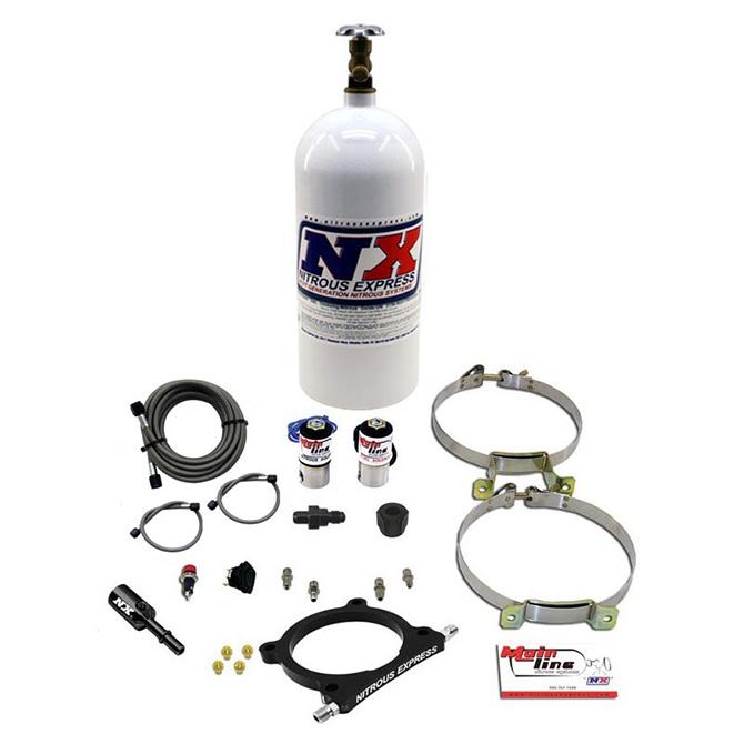 Nitrous Express Mainline EFI 5.0L Coyote Plate System w/ 10 LB Bottle (35-150hp)