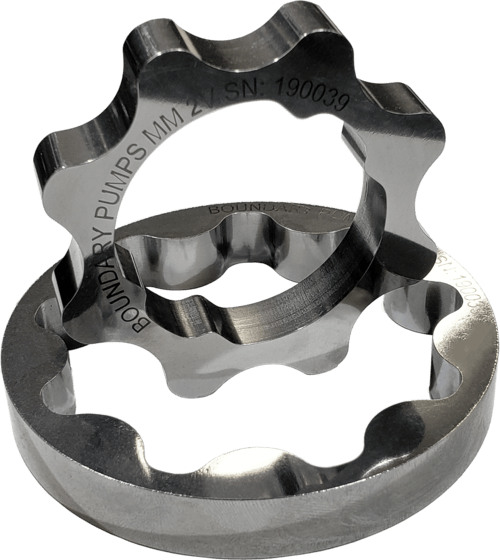 Boundary Engineering Billet Oil Pump Gear Ford Mod Motor 4V 2001-2004 MartenWear Treated - MM-OPG-4V-M