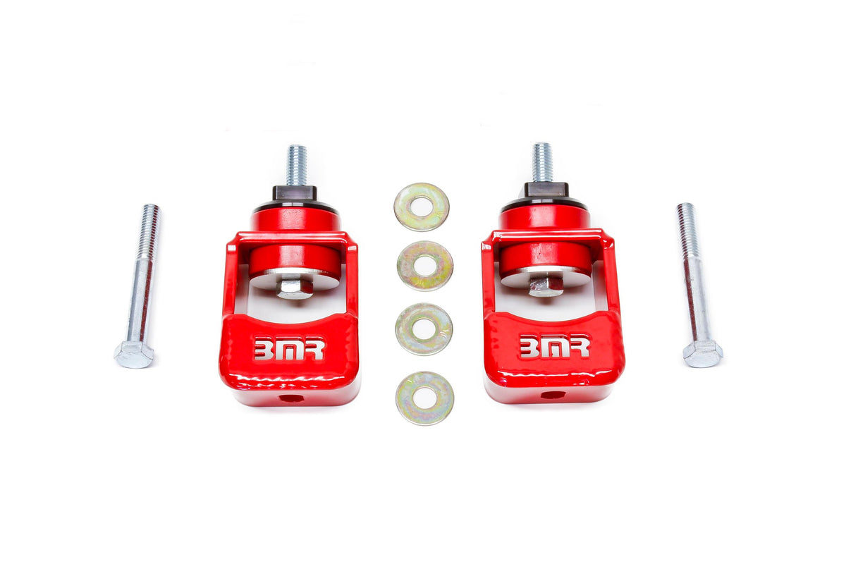 BMR MM004R Red Motor Mount Kit, Polyurethane Bushings 5th Gen 2010 - 2015 Chevy