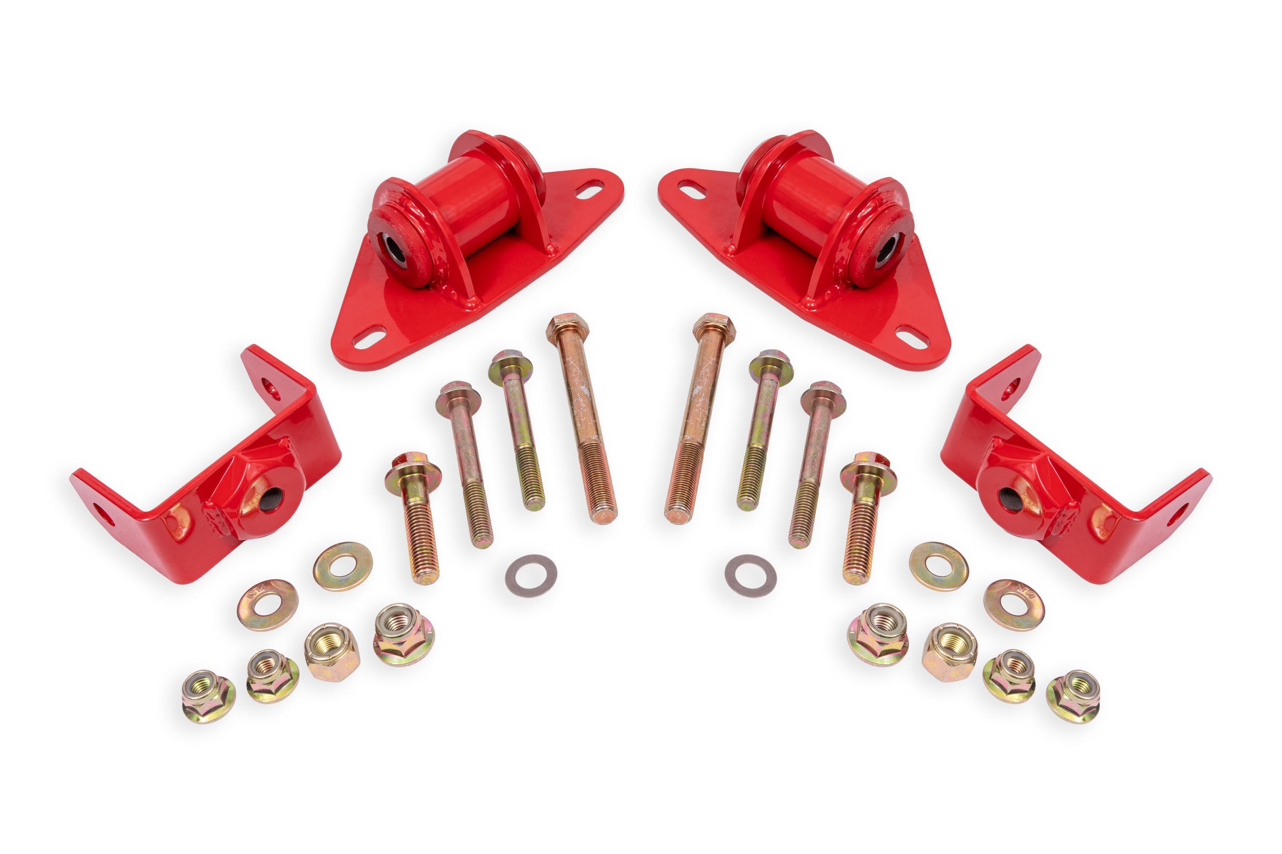 BMR Fabrication Motor Mount Kit, Polyurethane (2014-2019 Chevrolet Corvette) - MM570R
