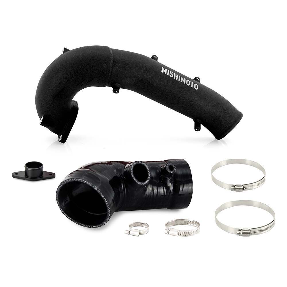 Mishimoto Turbo Inlet Pipe Upgrade Kit, Fits Honda Civic Type R 2017-2021, Black - MMAI-CTR-17UBK