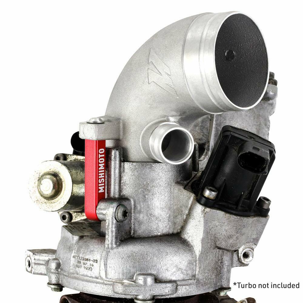 Mishimoto Turbo Inlet Pipe, fits Volkswagen GTI/Golf/R & Audi A3 1.8T/2.0T MQB 2015+ (2015-2021 A3, A3 Quattro, S3, Golf, Golf R, Golf SportWagen, Golf Alltrack) - MMAI-MK7-TI
