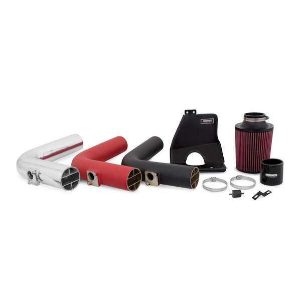 Mishimoto Subaru WRX/STI Performance Cold-Air Intake, Wrinkle-Red, 2008-2014 (2009-2013 Forester,2008-2014 Impreza) - MMAI-STI-08WRD