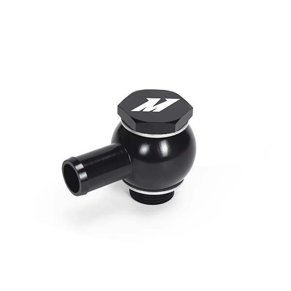 Mishimoto Banjo Fitting With Bolt M20 x 5/8 Straight, Black - MMBB-STBK