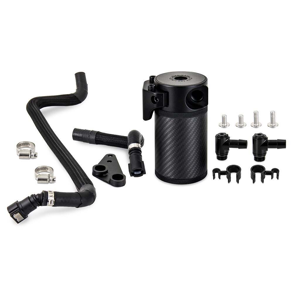 Mishimoto Baffled Oil Catch Can Kit, PCV Side Fits Chevrolet C8 Corvette 2020+ (2020-2022 Corvette) - MMBCC-C8-20PCF