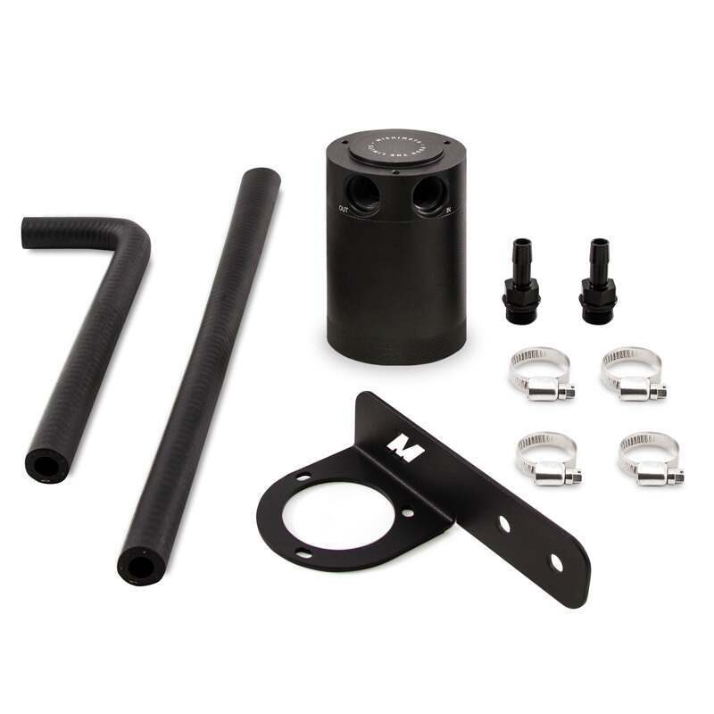 Mishimoto Honda Civic 1.5L T Baffled Oil Catch Can, PCV Side, 2016+ (2016-2020 Civic) - MMBCC-CIV-16PBE