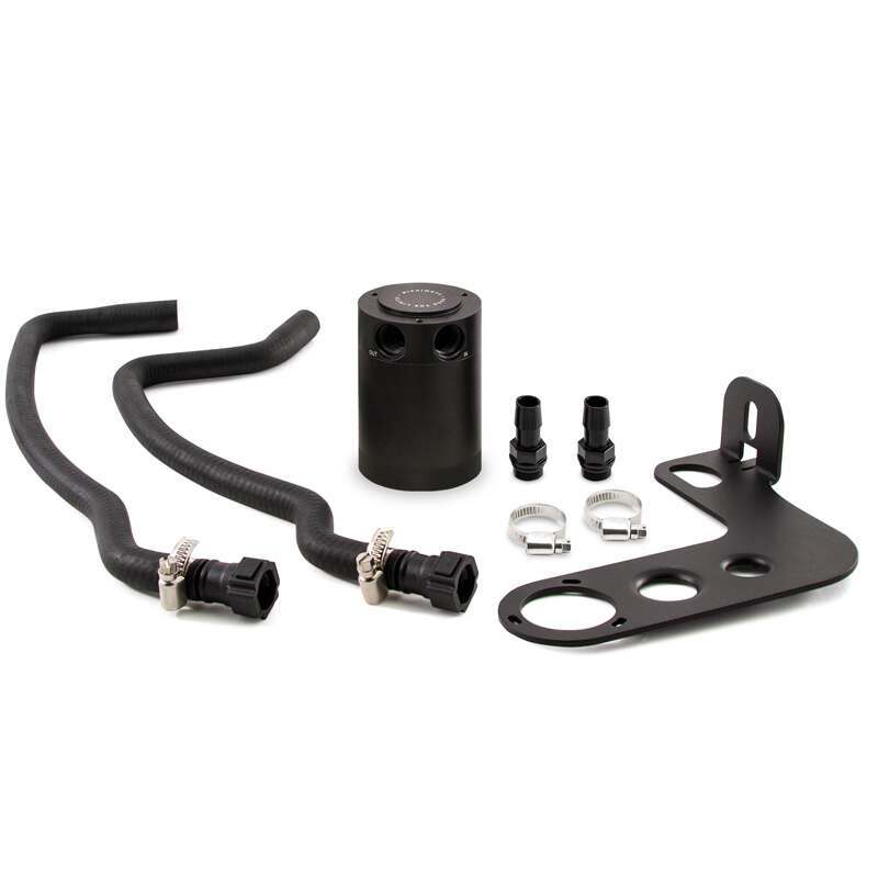 Mishimoto Chevrolet Camaro SS Baffled Oil Catch Can Kit 2010-2015 (2010-2015 Camaro) - MMBCC-CSS-10PBE