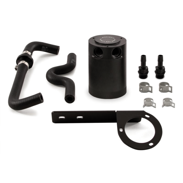 Mishimoto Honda Civic Type R baffled Oil Catch Can Kit, 2017+ (2017-2020 Civic) - MMBCC-CTR-17PBEBK2