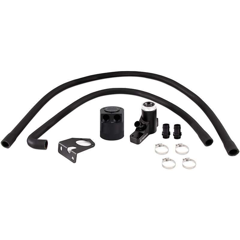 Mishimoto MMBCC-F2D-08BE 2008–2010 FORD 6.4L POWERSTROKE Baffled Oil Catch Can Kit