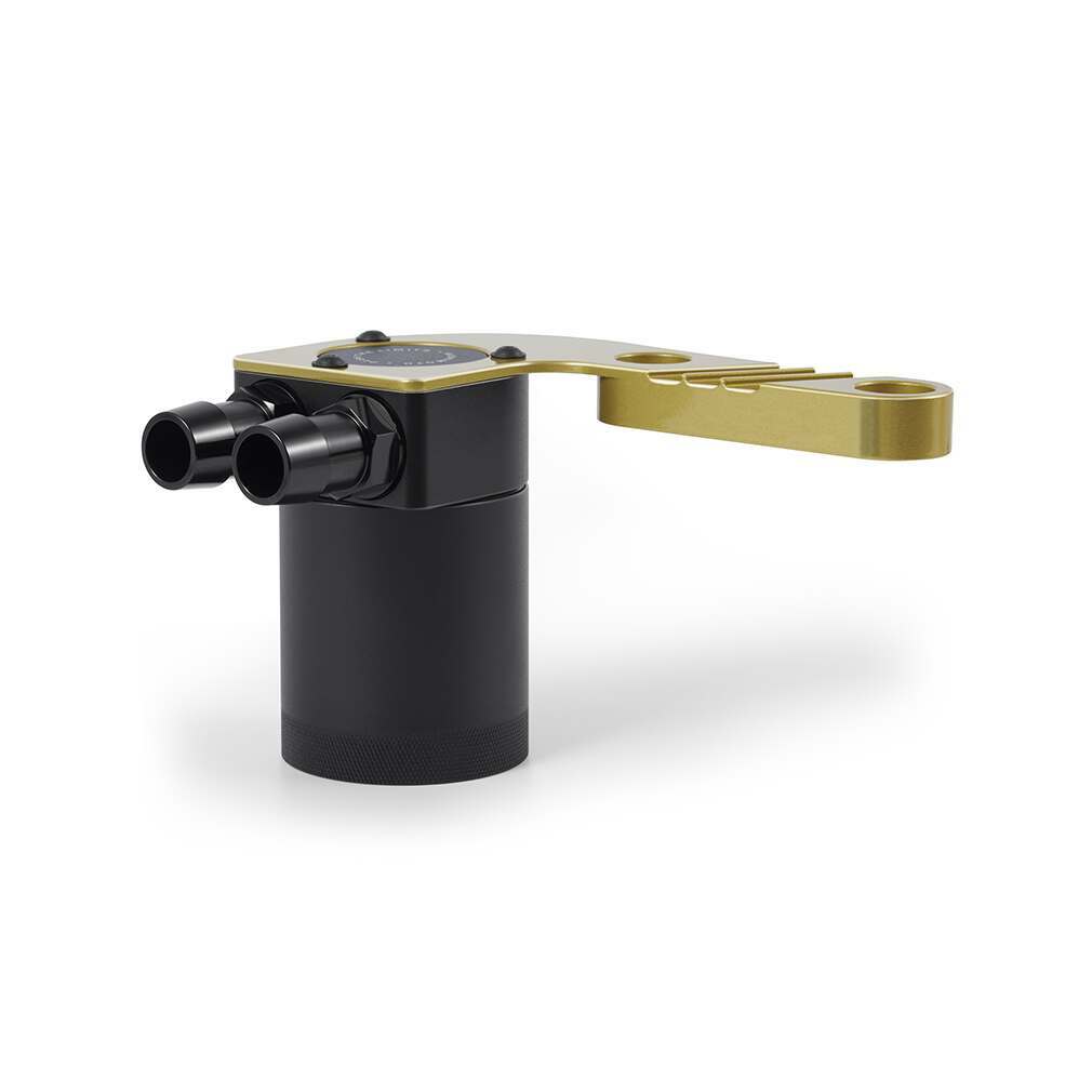Mishimoto Baffled Oil Catch Can, Fits Bmw F8X M3/M4 2015-2020, Austin Yellow Metallic - MMBCC-F80-15CAY
