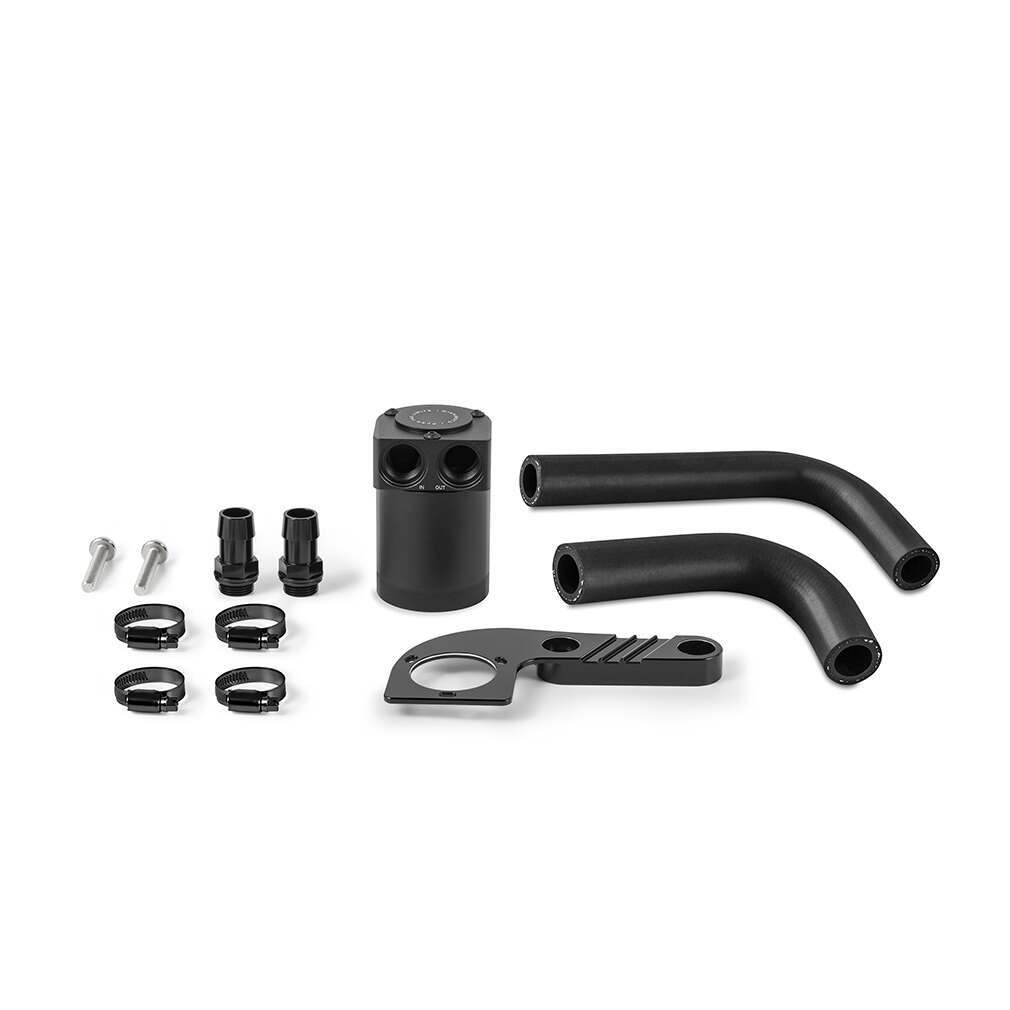 Mishimoto Baffled Oil Catch Can, Fits Bmw F8X M3/M4 2015-2020, Black Sapphire Metallic - MMBCC-F80-15CBS
