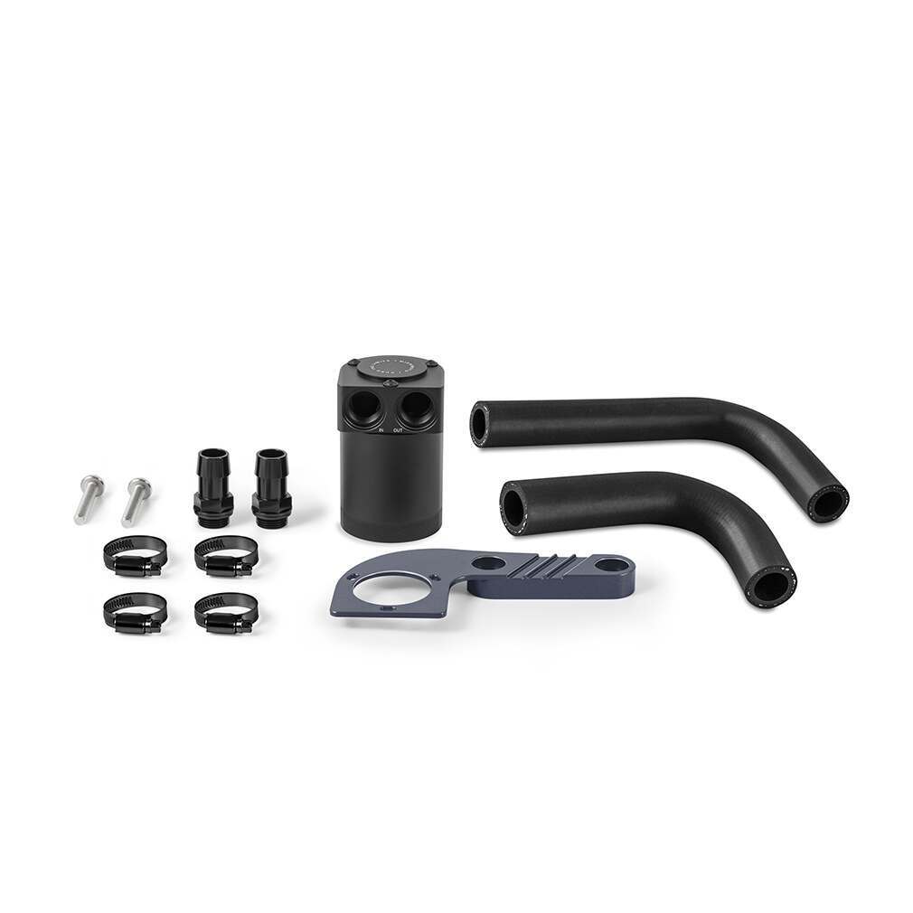 Mishimoto Baffled Oil Catch Can, Fits Bmw F8X M3/M4 2015-2020, Mineral Gray Metallic - MMBCC-F80-15CMG