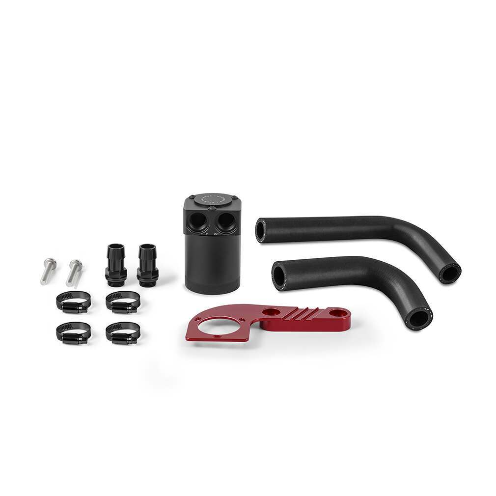 Mishimoto Baffled Oil Catch Can, Fits Bmw F8X M3/M4 2015-2020, Sakhir Orange Metallic - MMBCC-F80-15CSO