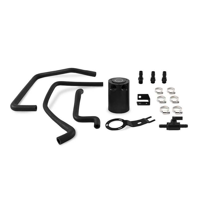 Mishimoto Mazda Miata Baffled Oil Catch Can Kit, 2016+ (2016-2020 MX-5 Miata) - MMBCC-MIA-16PBE