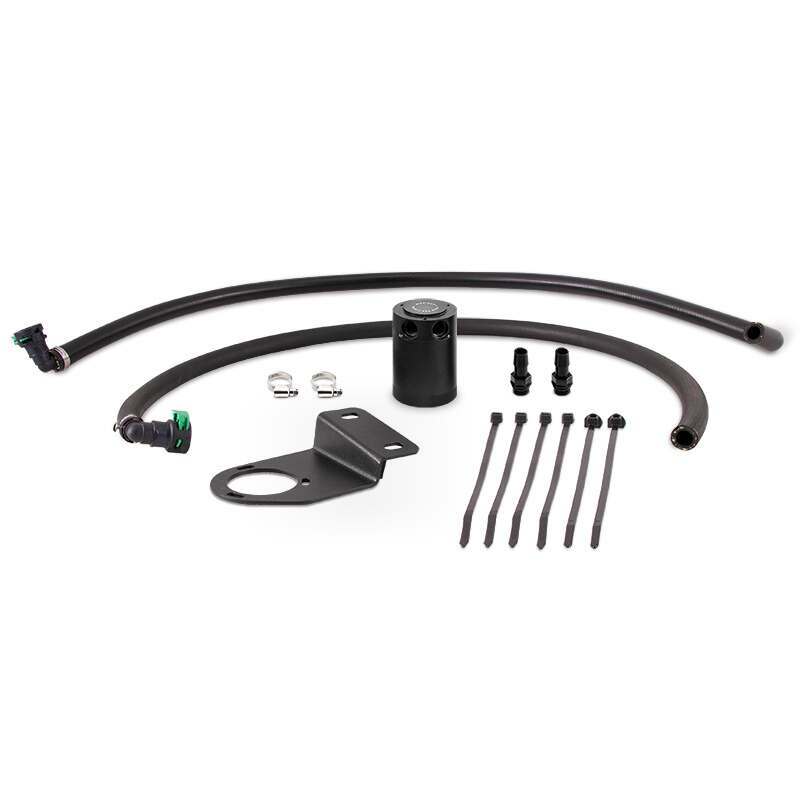 Mishimoto MMBCC-RGR-19PBE Baffled Oil Catch Can Kit  (2019+ Ford Ranger 2.3L Ecoboost)