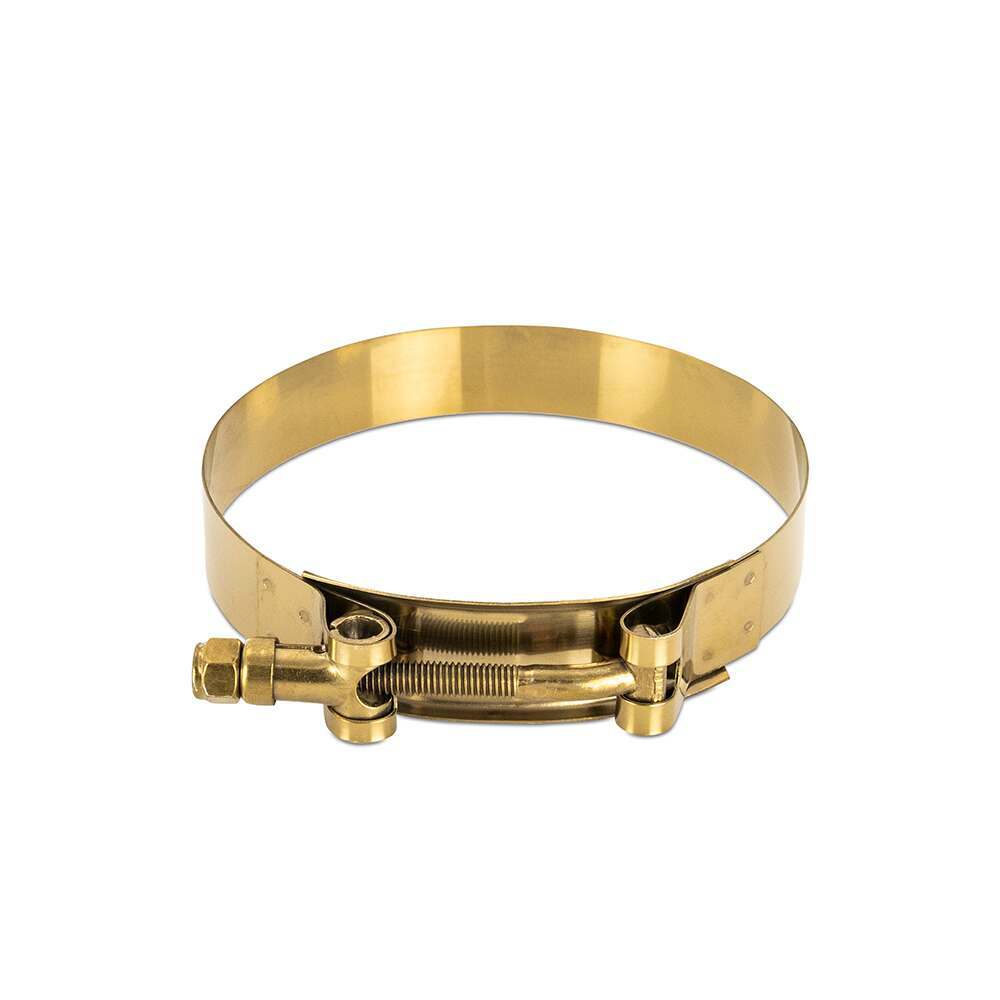 Mishimoto Stainless Steel T-Bolt Clamp, 2.5-In, Gold - MMCLAMP-25GD