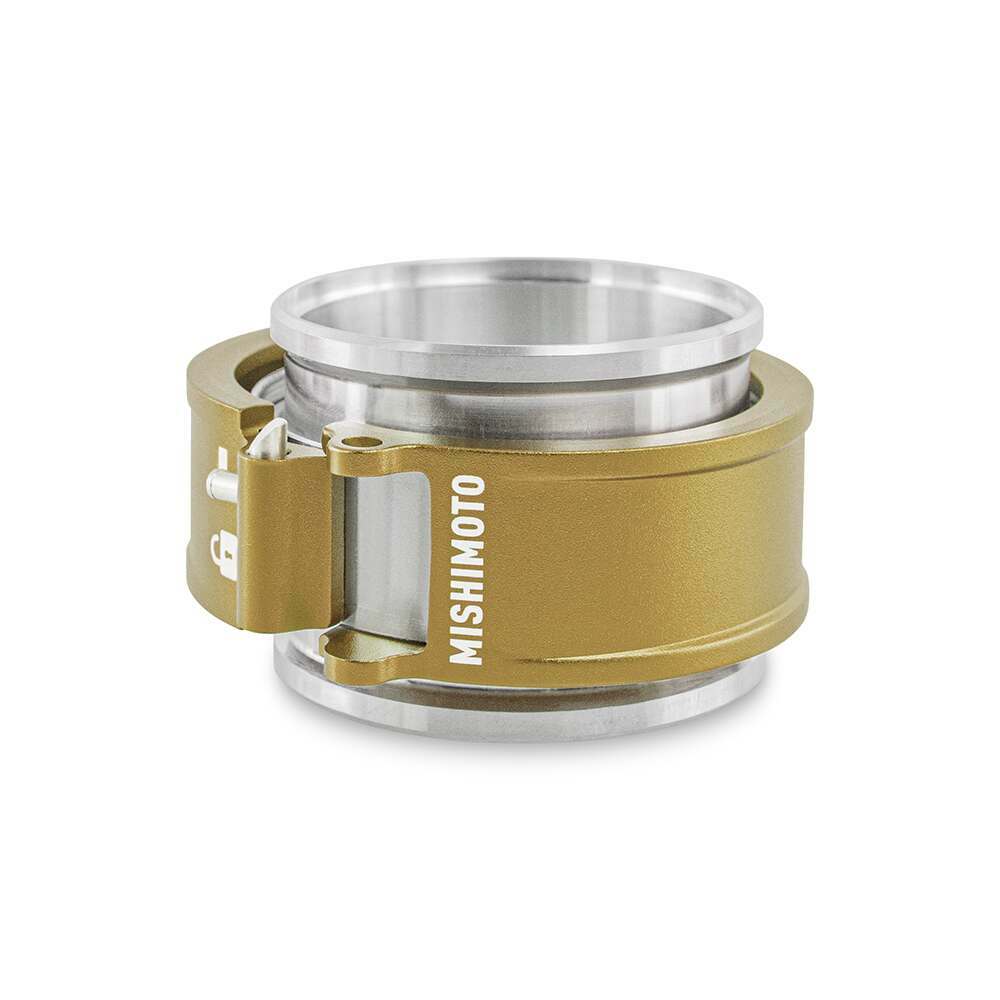 Mishimoto Quick Release Clamp Assembly, 2.5" Gold - MMCLAMP-QD-25GD