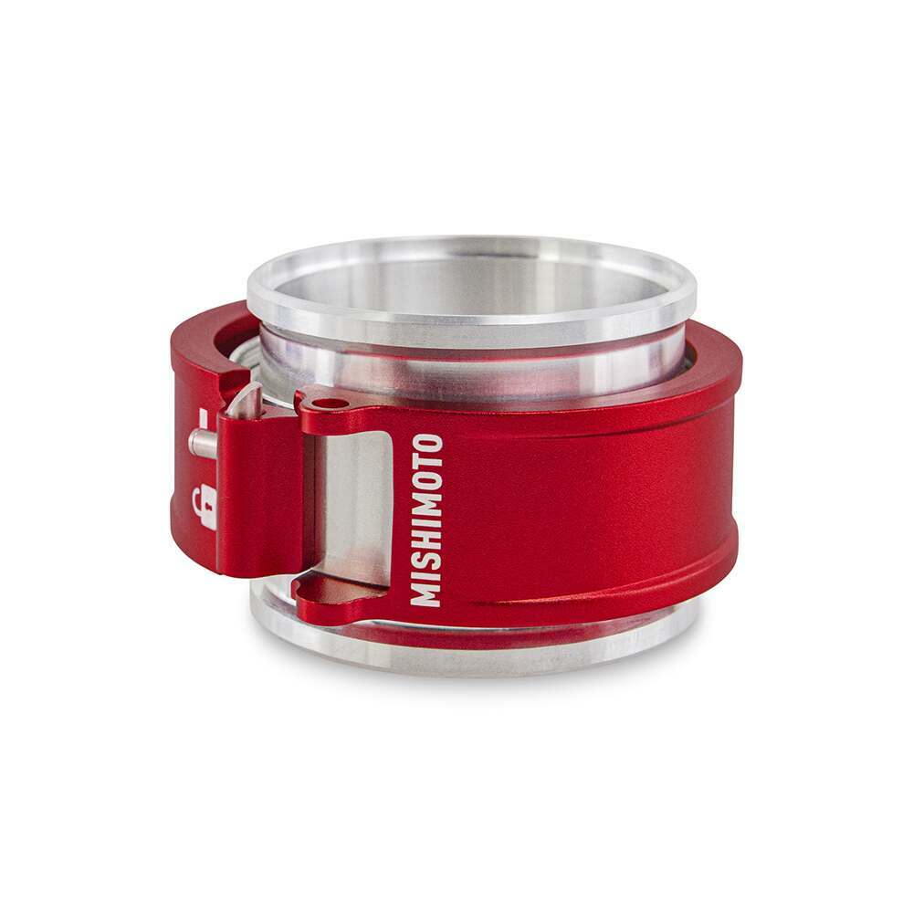 Mishimoto Quick Release Clamp Assembly, 2.5" Red - MMCLAMP-QD-25RD