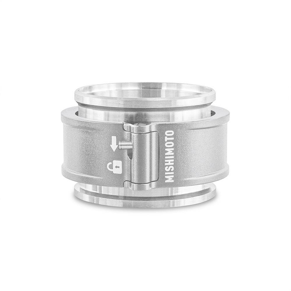 Mishimoto Quick Release Clamp Assembly, 2.5" Silver - MMCLAMP-QD-25CL