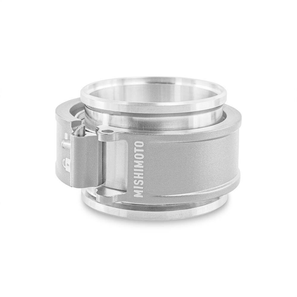 Mishimoto Quick Release Clamp Assembly, 2.5" Silver - MMCLAMP-QD-25CL