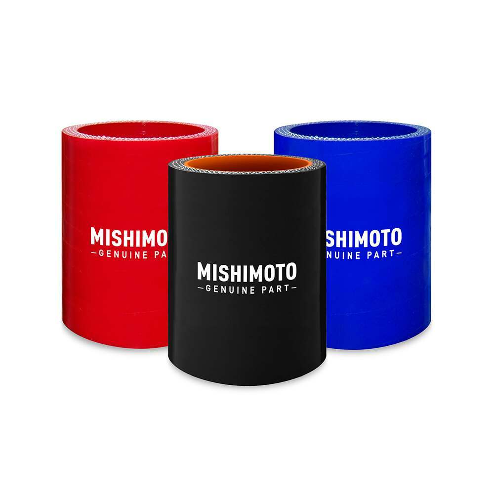 Mishimoto 3.5" Straight Coupler, Black - MMCP-35SBK