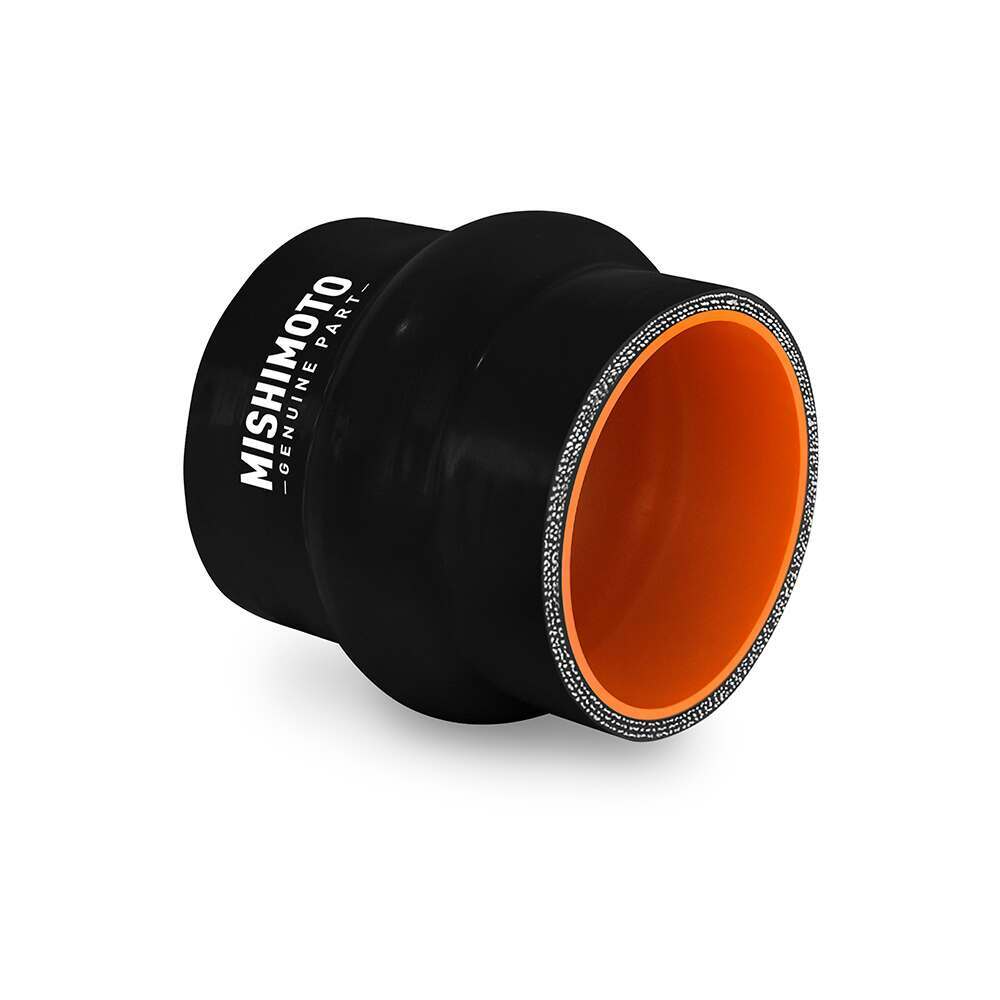 Mishimoto Hump Hose Coupler, 3in Black - MMCP-3HPBK
