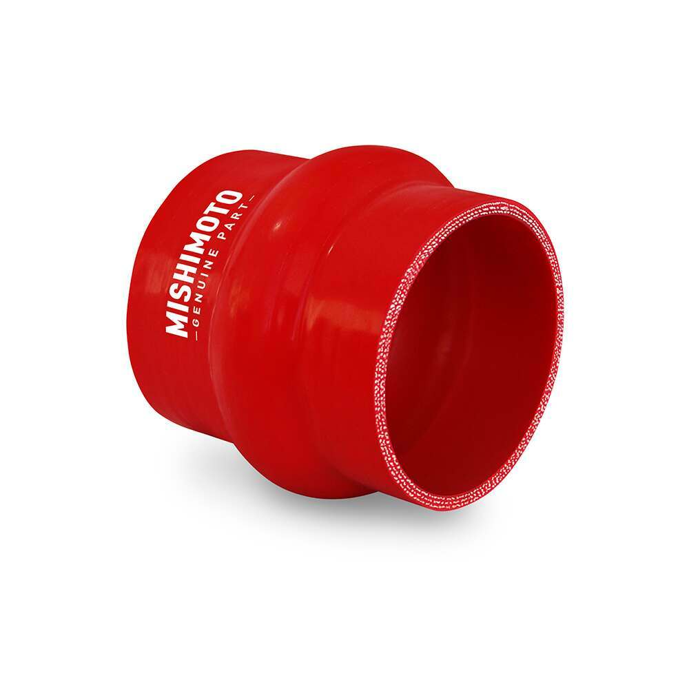 Mishimoto Hump Hose Coupler, 3in Red - MMCP-3HPRD