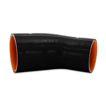 Mishimoto 45-Degree Silicone Transition Coupler, 3.50-in to 4.00-in, Black - MMCP-R45-3540BK