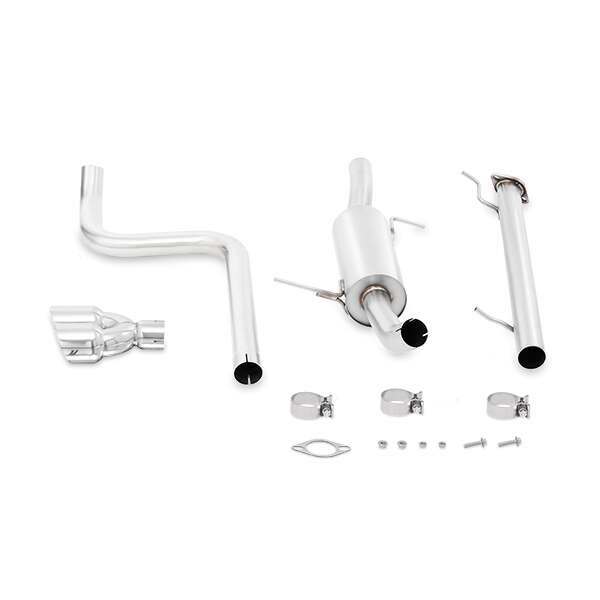 Mishimoto Ford Fiesta ST Cat-Back Exhaust, 2014-2019 Polished Tips (2014-2019 Fiesta) - MMEXH-FIST-14P