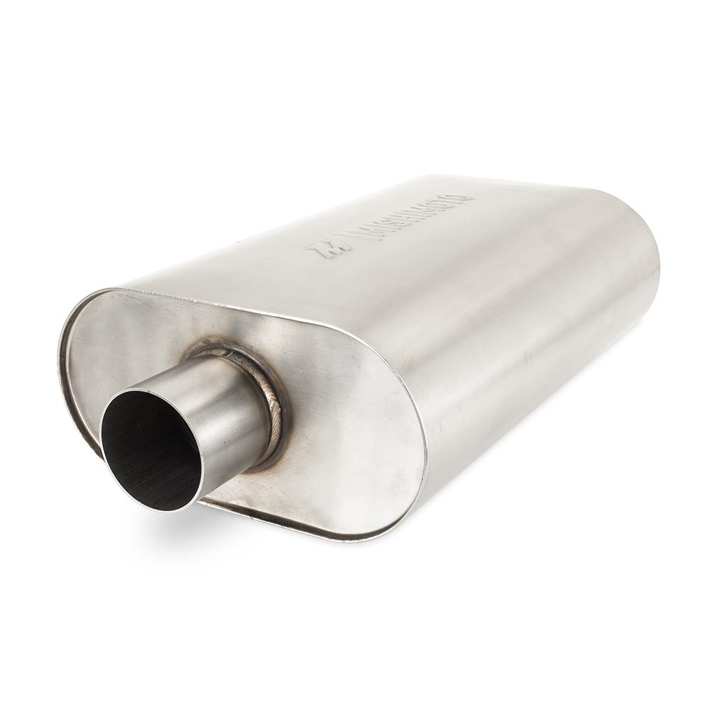 Mishimoto Universal Stainless-Steel Exhaust Muffler 2.5-Inch - MMEXH-MF-25CCBR