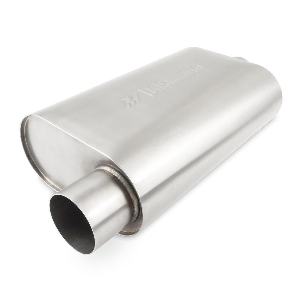 Mishimoto Universal Stainless-Steel Exhaust Muffler 3-Inch - MMEXH-MF-3COBR