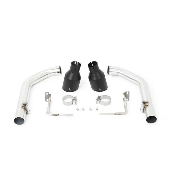 Mishimoto Race Axle-Back Exhaust With 4.5" Black Tips 304 Stainless Steel (2015-2017 Mustang GT / 2026 Mustang GT Non Active)
