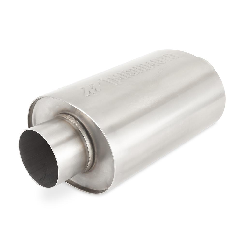 Mishimoto Universal Stainless-Steel Exhaust Resonator 3-Inch - MMEXH-RES-3BR