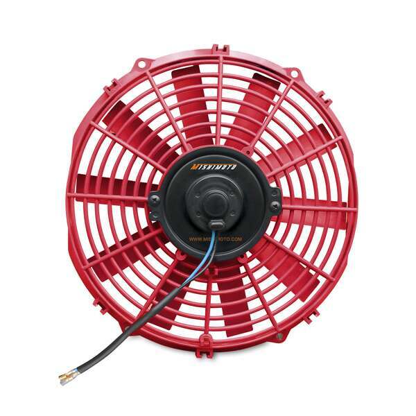 Mishimoto Mishimoto Slim Electric Fan 12", Red - MMFAN-12RD