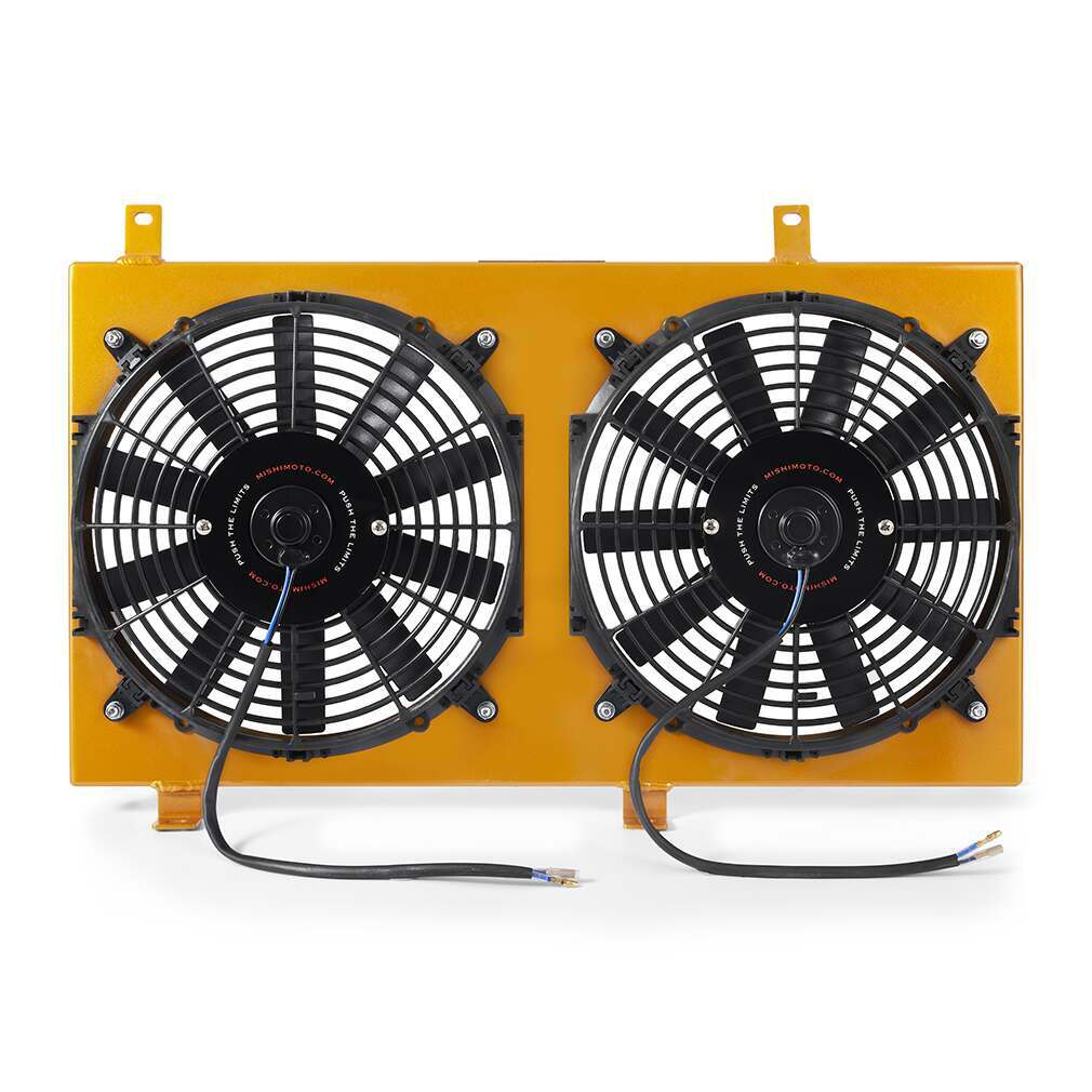 Mishimoto Performance Aluminum Fan Shroud Kit, Fits Mazda Rx-8 2004-2008, Gold - MMFS-RX8-04GD
