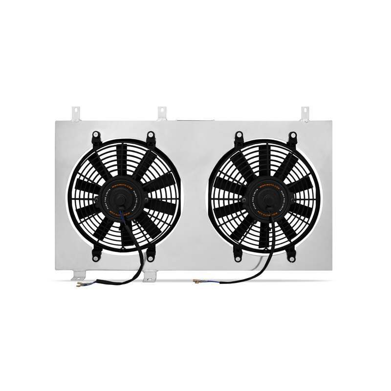 Mishimoto Mazda RX-8 Performance Aluminum Fan Shroud Kit, 2004-2008 (2004-2008 RX-8) - MMFS-RX8-04