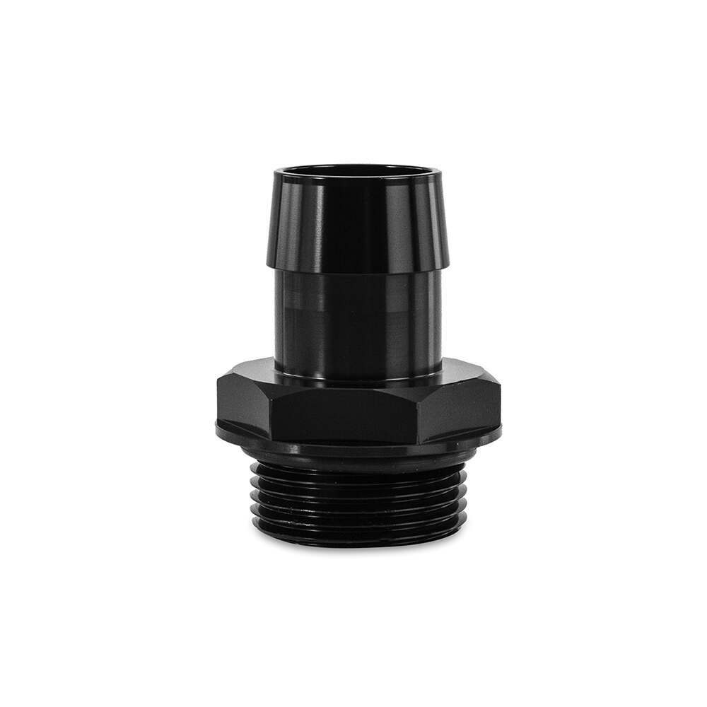 Mishimoto -16ORB to 1in Hose Barb Aluminum Fitting - MMFT-16ORB-1BK