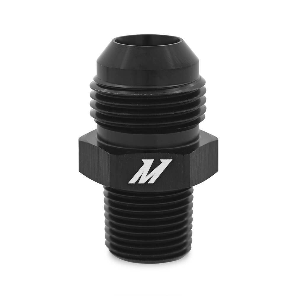 Mishimoto -8An Aluminum Adapter, -8An Male To 1/4-In Npt Male - MMFT-ADA-0814