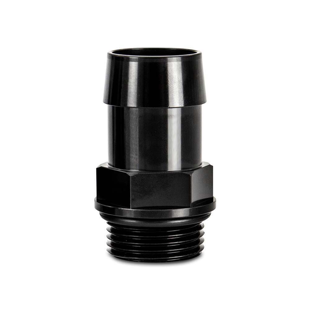 Mishimoto M27X2.0 To 1" Hose Barb Aluminum Fitting - MMFT-M27-1BK
