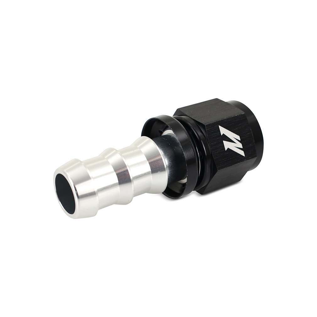 Mishimoto Push-Lock Fitting, -10An, Straight - MMFT-PL-10S