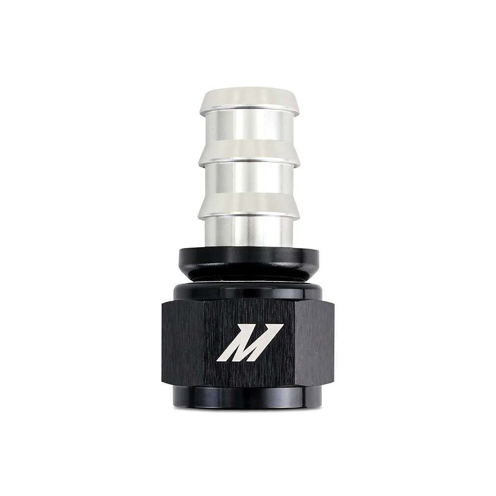 Mishimoto Push-Lock Fitting, -12An, Straight - MMFT-PL-12S
